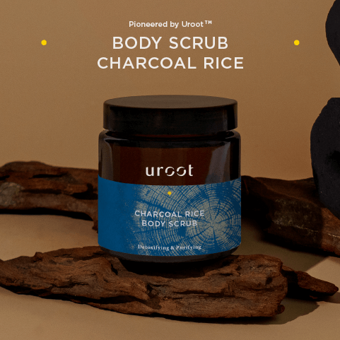 Charcoal Rice Natural Body Scrub