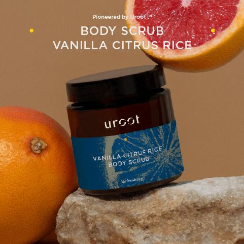 Vanilla Citrus Rice Natural Body Scrub