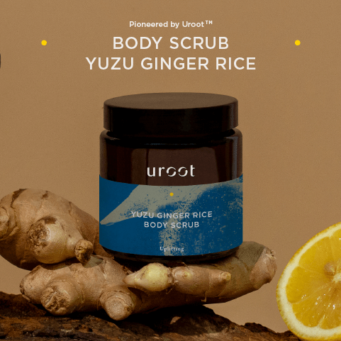 Yuzu Ginger Rice Natural Body Scrub